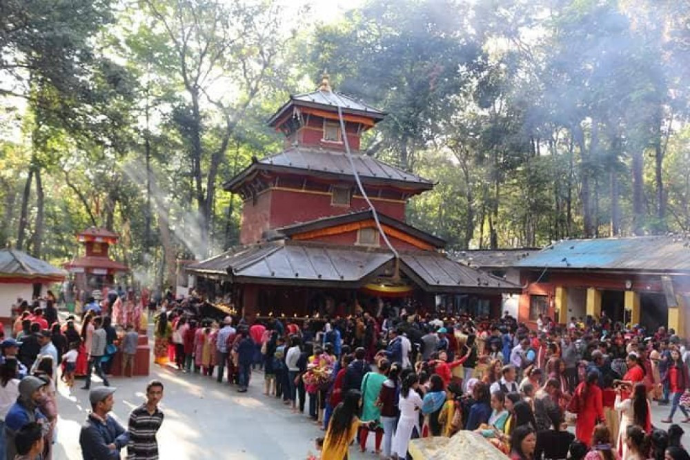 कालिका मन्दिर परिसरमा आजदेखि चैतेदसैँ मेला
